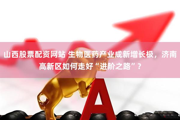 山西股票配资网站 生物医药产业成新增长极，济南高新区如何走好“进阶之路”？